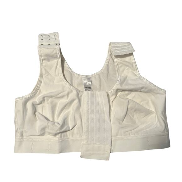 GUC White Recovery Bra Fully Adjustable Front and Shoulders Post Surgery SZ Med - Picture 1 of 3